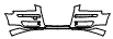 Bumper Kit pattern for the 2006 Audi A3