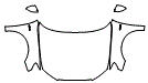 Full Hood, Fender and Mirror Kit pattern for the 2017 Audi A3