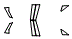 B-Pillar and C-Pillar Kit pattern for the 2026 Audi RS3
