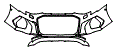 Bumper Kit pattern for the 2021 Audi A3