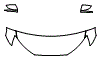 Hood, Fender and Mirror Kit pattern for the 2026 Audi RS3