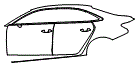Door and Rear Fender Kit pattern for the 2026 Audi RS3