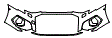 Bumper Kit pattern for the 2021 Audi A3