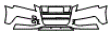 Bumper Kit pattern for the 2012 Audi A3