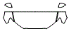 Hood, Fender and Mirror Kit pattern for the 2015 Audi S3