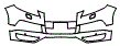 Bumper Kit pattern for the 2010 Audi Q7