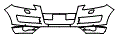 Bumper Kit pattern for the 2010 Audi Q7
