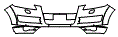 Bumper Kit pattern for the 2010 Audi Q7