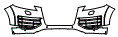 Bumper Kit pattern for the 2015 Audi Q7