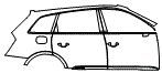 Door and Rear Fender Kit pattern for the 2026 Audi Q7