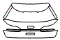 Trunk Lid Kit pattern for the 2020 Audi Q7
