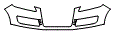 Bumper Kit pattern for the 2008 Audi Q7