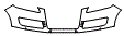 Bumper Kit pattern for the 2008 Audi Q7
