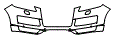 Bumper Kit pattern for the 2008 Audi Q7