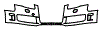 Bumper Kit pattern for the 2008 Audi RS4