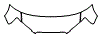 Hood and Fender Kit pattern for the 2008 Audi RS4