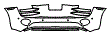 Rear Bumper Kit pattern for the 2011 Audi R8