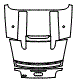 Trunk Lid Kit pattern for the 2011 Audi R8