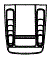 Engine Cover Kit pattern for the 2023 Audi R8