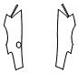 Rear Fender Kit pattern for the 2023 Audi R8