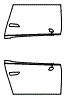 Door Kit pattern for the 2023 Audi R8