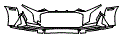 Bumper Kit pattern for the 2023 Audi R8