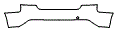 Rear Bumper Kit pattern for the 2013 Audi A5