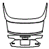 Trunk Lid Kit pattern for the 2017 Audi A5 Sport