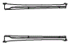 Rocker Panel Kit pattern for the 2018 Audi S5