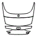 Trunk Lid Kit pattern for the 2018 Audi A5