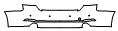 Rear Bumper Kit pattern for the 2018 Audi A5