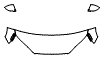 Hood, Fender and Mirror Kit pattern for the 2025 Audi RS5 Sportback