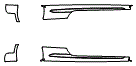 Rocker Panel Kit pattern for the 2018 Audi RS5 Avant