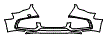 Bumper Kit pattern for the 2013 Audi A5