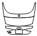Trunk Lid Kit pattern for the 2020 Audi S5