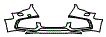 Bumper Kit pattern for the 2013 Audi S5