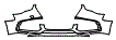 Bumper Kit pattern for the 2013 Audi S5