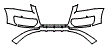 Bumper Kit pattern for the 2011 Audi Q5