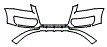 Bumper Kit pattern for the 2011 Audi Q5