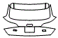 Trunk Lid Kit pattern for the 2015 Audi Q5