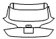 Trunk Lid Kit pattern for the 2014 Audi Q5
