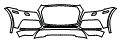Bumper Kit pattern for the 2018 Audi Q5