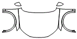 Full Hood, Fender and Mirror Kit pattern for the 2025 Audi Q5 (Previous Generation)