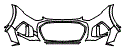 Bumper Kit pattern for the 2025 Audi Q5 (Previous Generation)