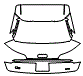 Hatch Kit pattern for the 2025 Audi Q5 (Previous Generation)