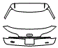 Trunk Lid Kit pattern for the 2025 Audi Q5 (Previous Generation)