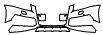 Bumper Kit pattern for the 2011 Audi Q5
