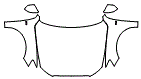 Full Hood, Fender and Mirror Kit pattern for the 2011 Audi Q5