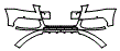 Bumper Kit pattern for the 2014 Audi Q5