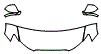 Hood, Fender and Mirror Kit pattern for the 2014 Audi Q5